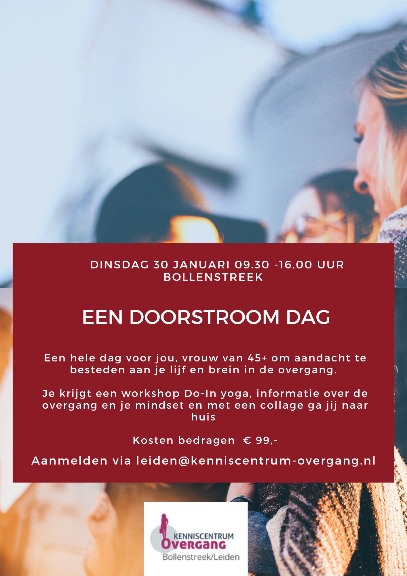 Elke vrouw komt in de overgang 8