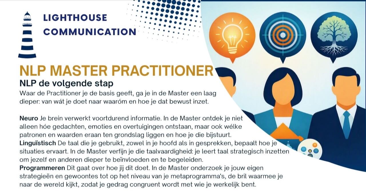 NLP Master Practitioner brochure 1