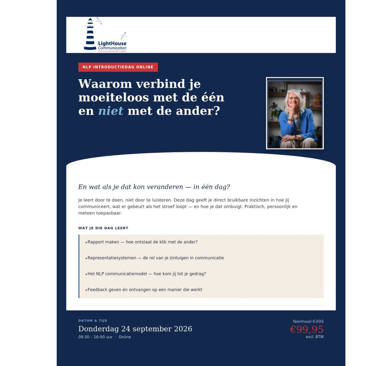 waarom verbind je moeiteloos met de een en niet met de ander
